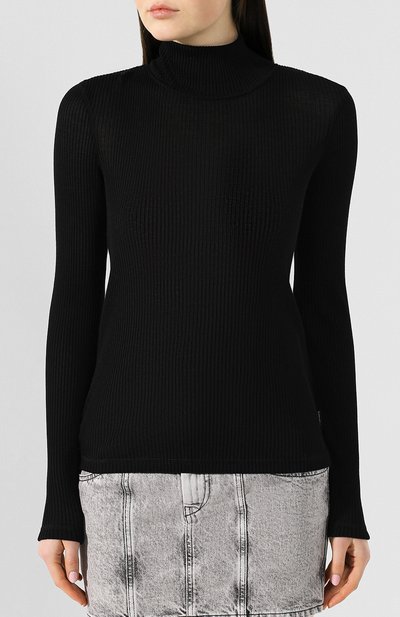 Хлопковая водолазка ALEXANDERWANG.T, арт. 4C191072, фото 3