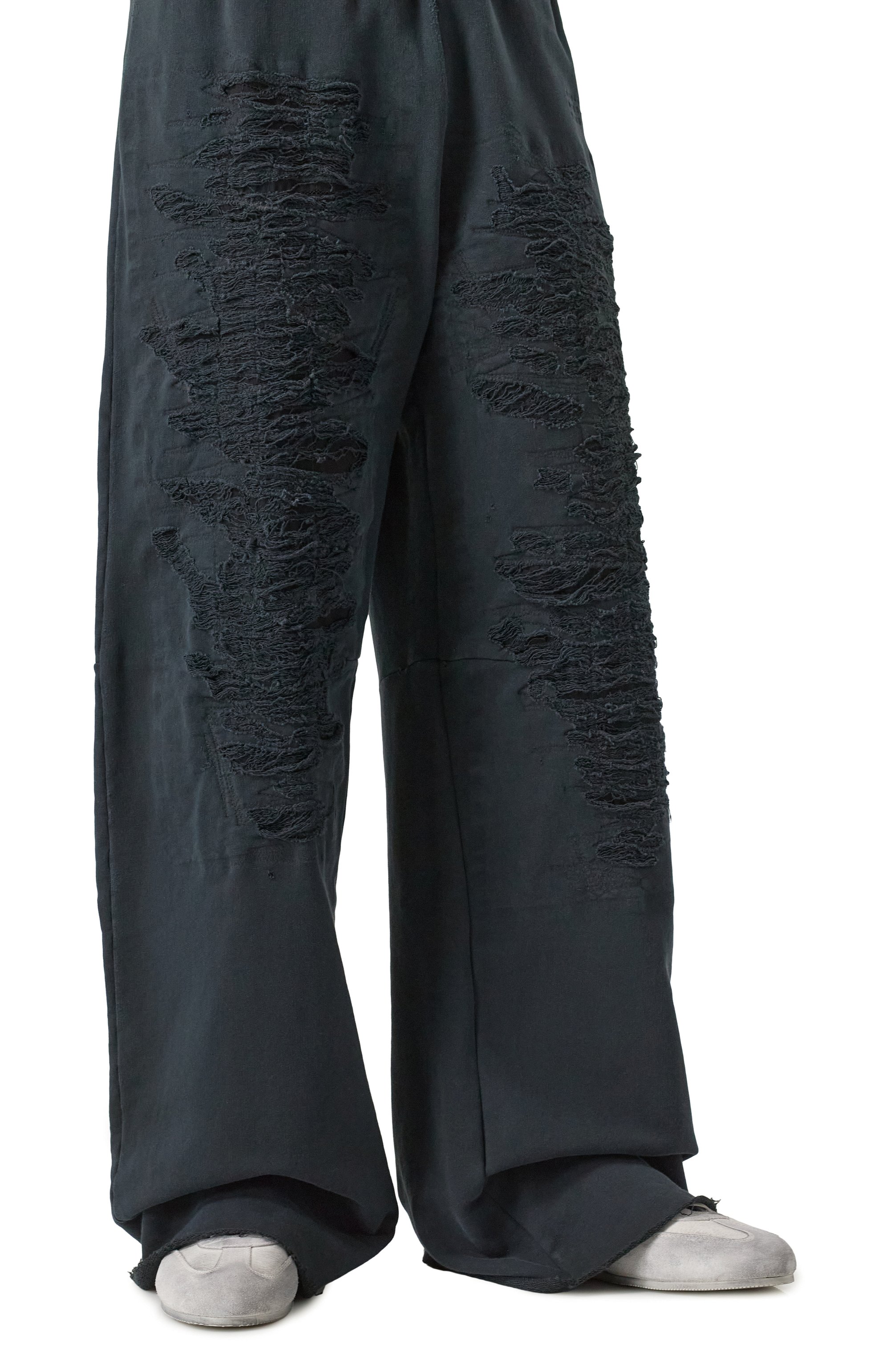 Комбинированные кеды siru ANN DEMEULEMEESTER серого цвета по цене 61550 руб., арт. B0012585/FA629, фото 3 Комбинированные кеды siru ANN DEMEULEMEESTER, арт. B0012585/FA629, фото 3