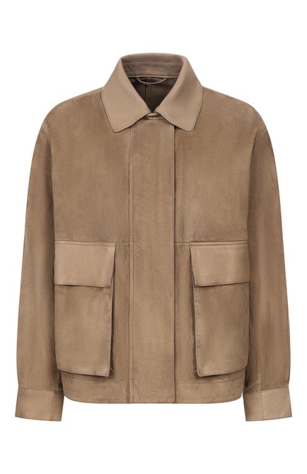 Женская замшевая куртка GIORGIO ARMANI, арт. GW003376/AF26012