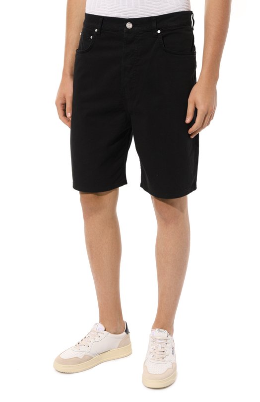 Джинсовые шорты Trussardi Чёрный, фото 3