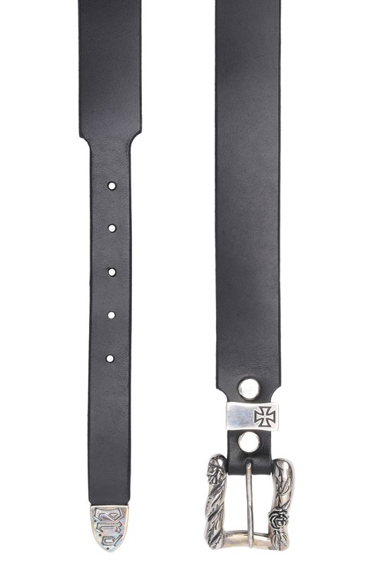 Кожаный ремень Enfants Riches Deprimes 100-482/C0WHIDE LEATHER Чёрный  100-482/C0WHIDE LEATHER Фото 3