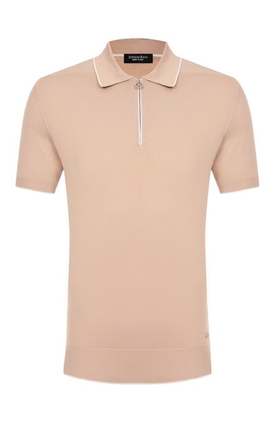 Мужская поло из хлопка и шелка STEFANO RICCI, арт. K616580P31/R25104