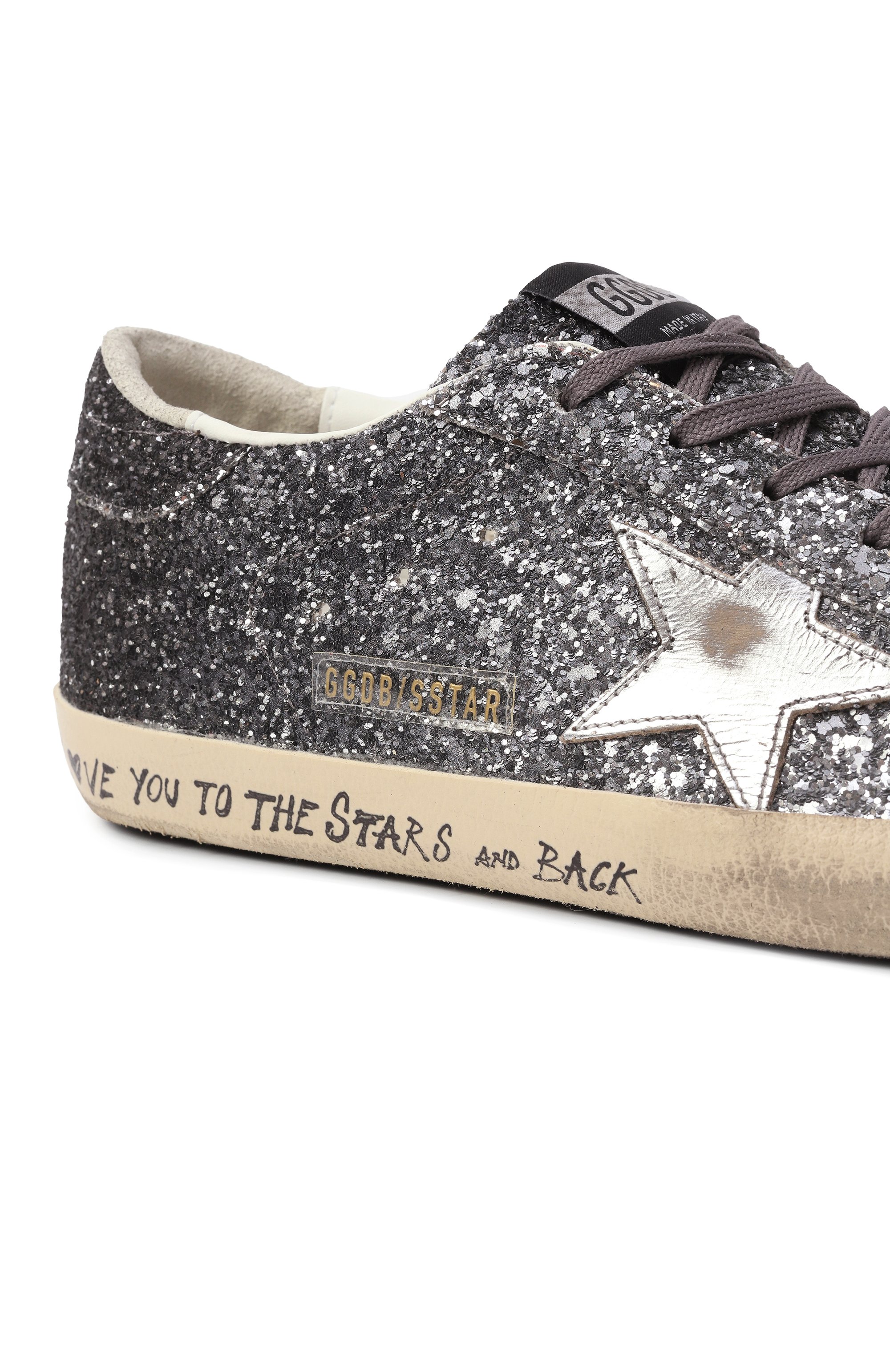 Комбинированные кеды super star GOLDEN GOOSE DELUXE BRAND, арт. GWF00101.F007470, фото 7
