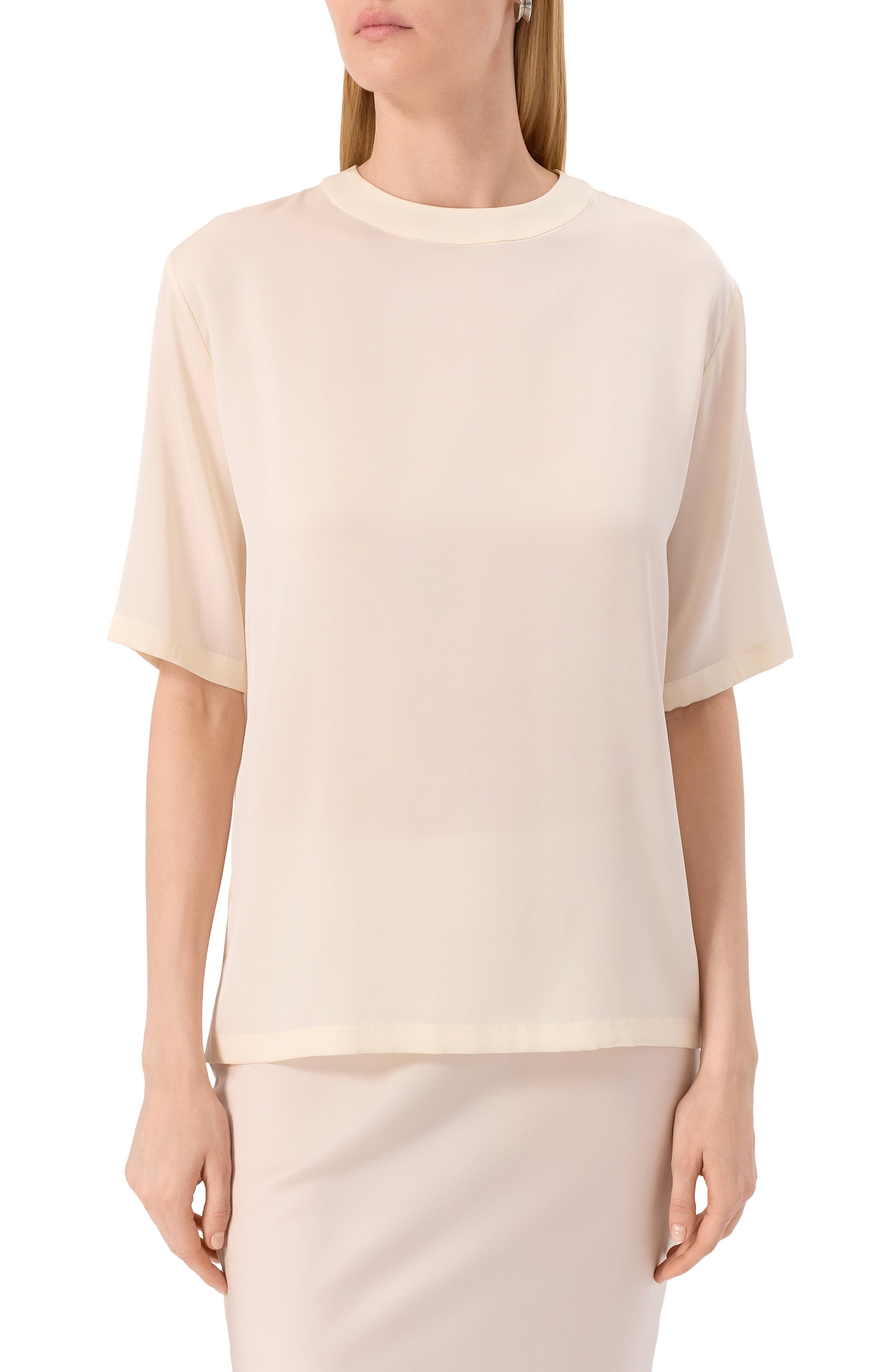 Шелковый топ GOOROO, арт. BL011-2005-101-SS25, фото 3