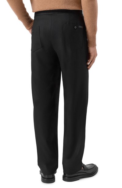 Шерстяные брюки DOLCE & GABBANA, арт. GP12PT/FU21Q, фото 4