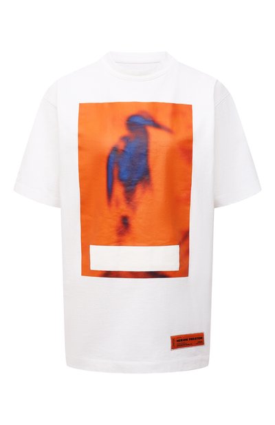 Женская хлопковая футболка HERON PRESTON, арт. HWAA023F21JER0010122