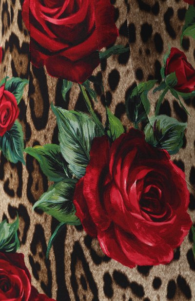 Платье с принтом DOLCE & GABBANA, арт. F6B4ZT/FSRKK, фото 5