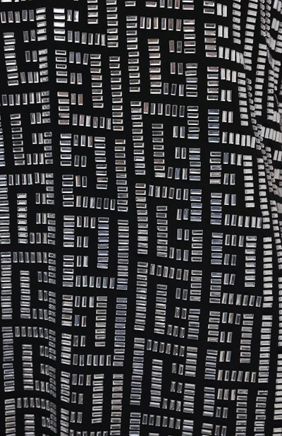 Платье BALMAIN черно-белого цвета по цене 454000 руб., арт. VF0R2000/P084, фото 5 Платье BALMAIN, арт. VF0R2000/P084, фото 5