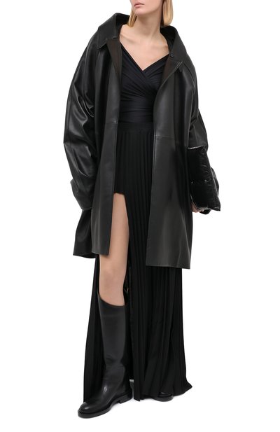 Юбка-макси VETEMENTS черного цвета по цене 99500 руб., арт. WAH21SK109 1314/BLACK, фото 2 Юбка-макси VETEMENTS, арт. WAH21SK109 1314/BLACK, фото 2