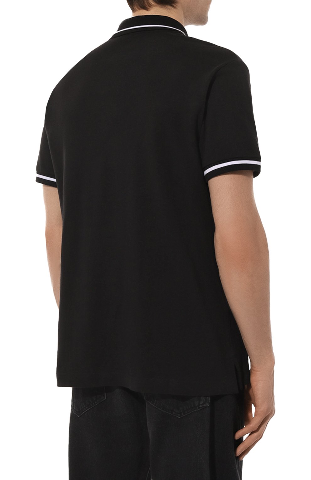 Хлопковое поло VERSACE JEANS COUTURE, арт. 74GAGT03/CJ010, фото 4