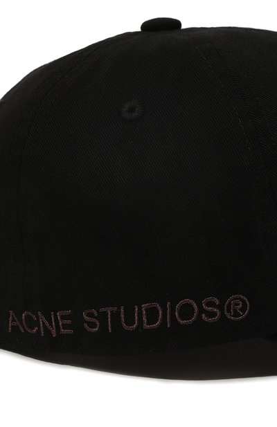 Хлопковая бейсболка ACNE STUDIOS, арт. FN-UX-HATS000148, фото 4