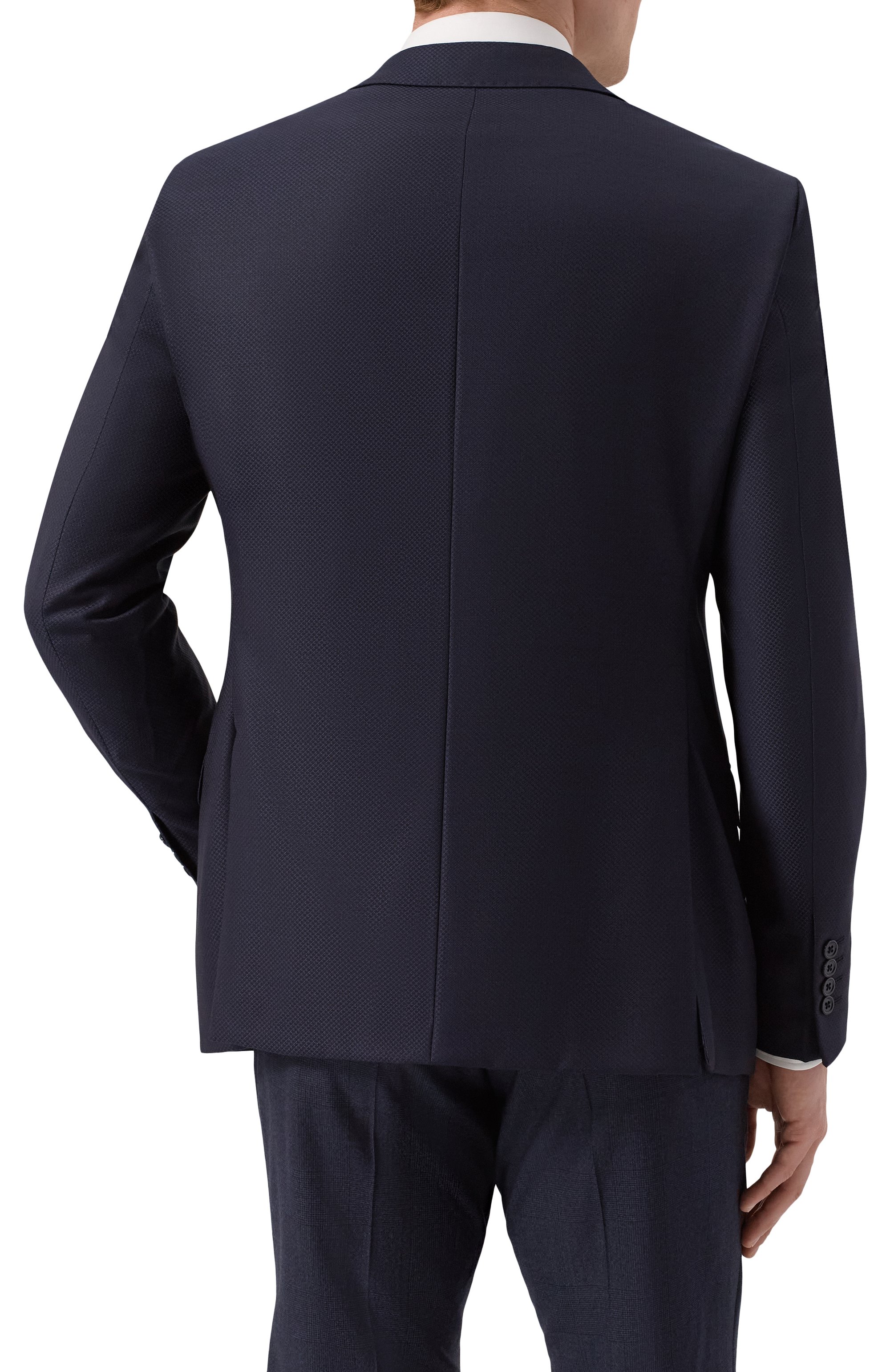 Пиджак из шерсти и шелка EMPORIO ARMANI, арт. EM000697/TE13605, фото 6