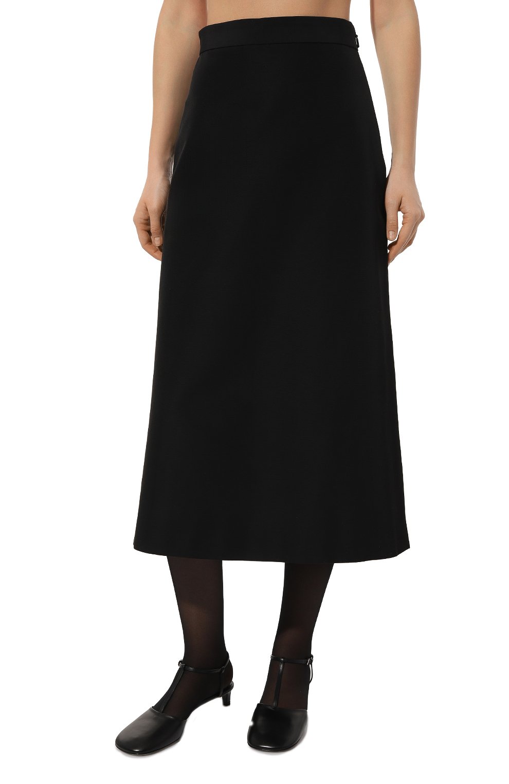 Юбка из хлопка и вискозы GUCCI, арт. 616082 ZADUU, фото 3