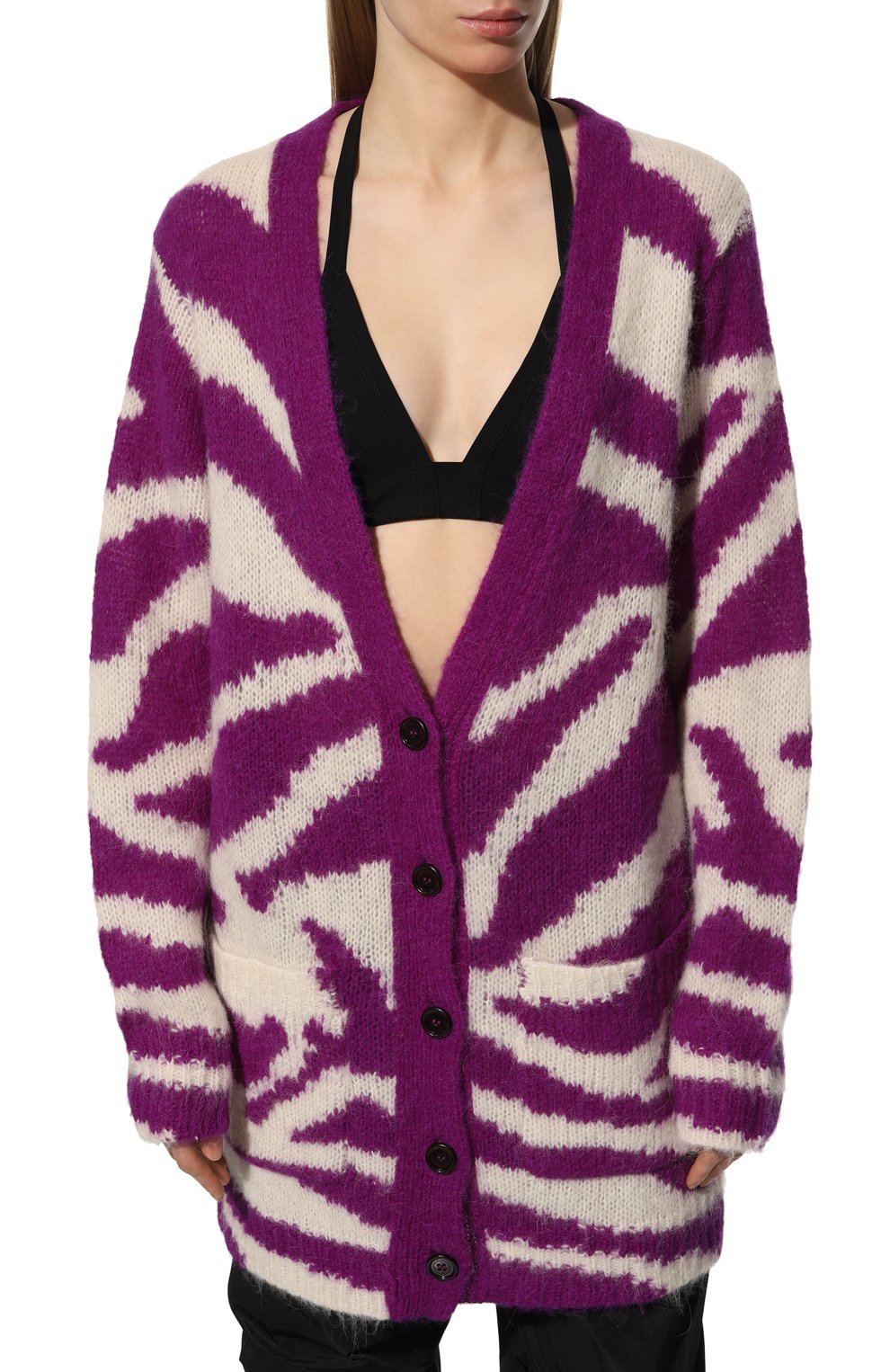 Шерстяной кардиган DRIES VAN NOTEN, арт. 222-011239-5704, фото 3