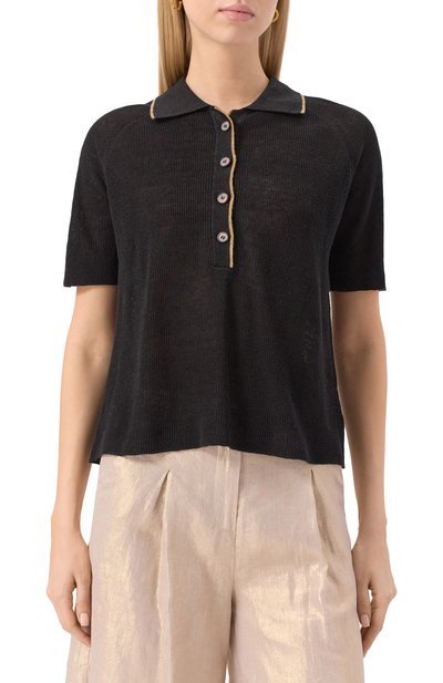 Льняное поло GRAN SASSO, арт. 57240/24840, фото 3