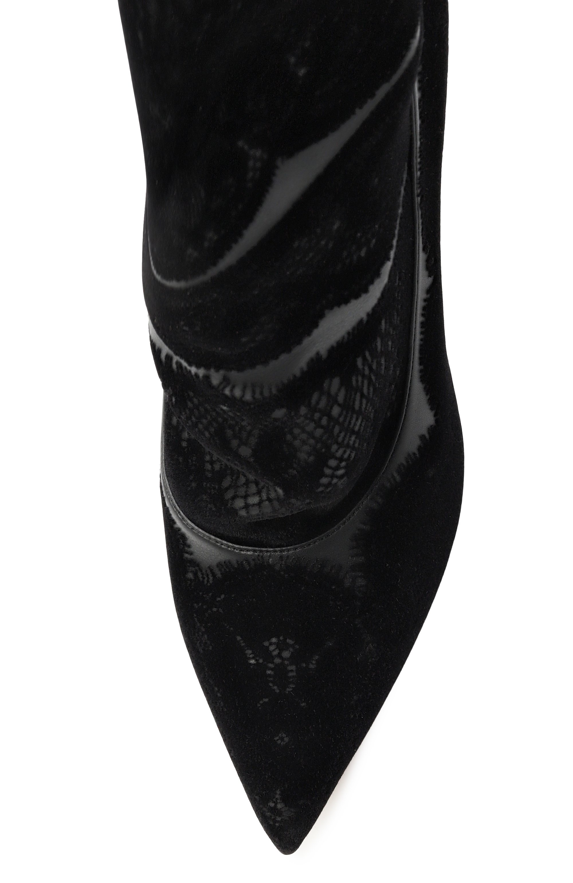 Комбинированные ботфорты blade 120 CASADEI, арт. 1T082A120TLNGRE, фото 6