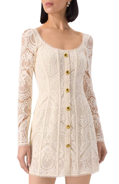 Платье из вискозы и хлопка TWINSET, арт. 251TS2270, фото 3