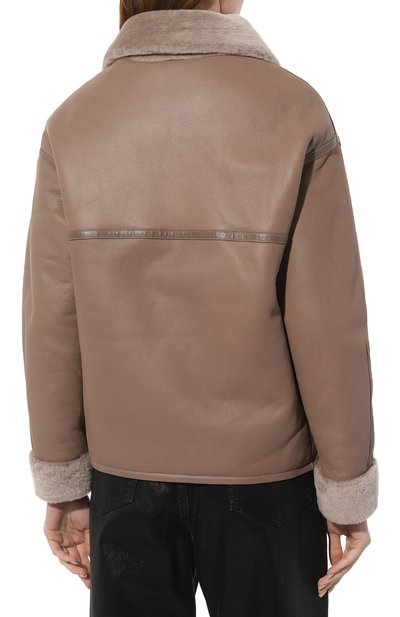 Дубленка из овчины MANZONI24, арт. 23M1292-S21, фото 4