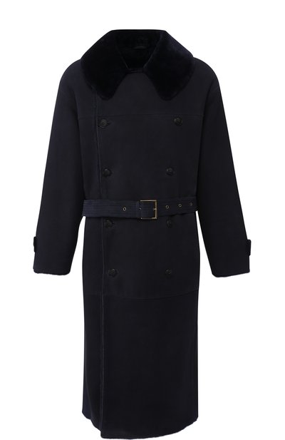 Двубортная дубленка с отложным воротником GIORGIO ARMANI, арт. 1SL02P/1SP26, фото 1