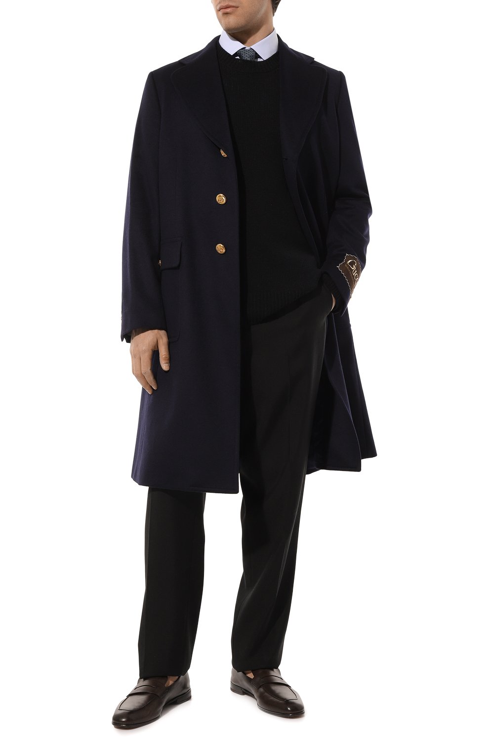 Хлопковая сорочка ZEGNA голубого цвета по цене 59950 руб., арт. 9MS0MT-CT1501, фото 2 Хлопковая сорочка ZEGNA, арт. 9MS0MT-CT1501, фото 2