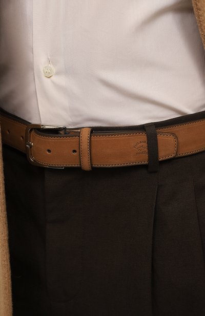 Ремень из нубука PAUL&SHARK, арт. 22416031, фото 2