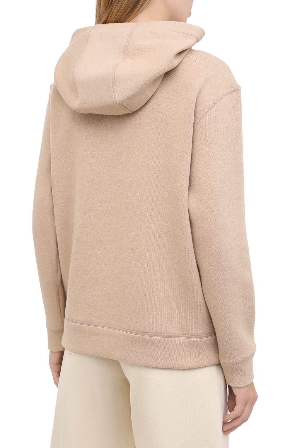 Шерстяной кардиган BALLY бежевого цвета по цене 61650 руб., арт. L5BA484F-9S193/130, фото 4 Шерстяной кардиган BALLY, арт. L5BA484F-9S193/130, фото 4