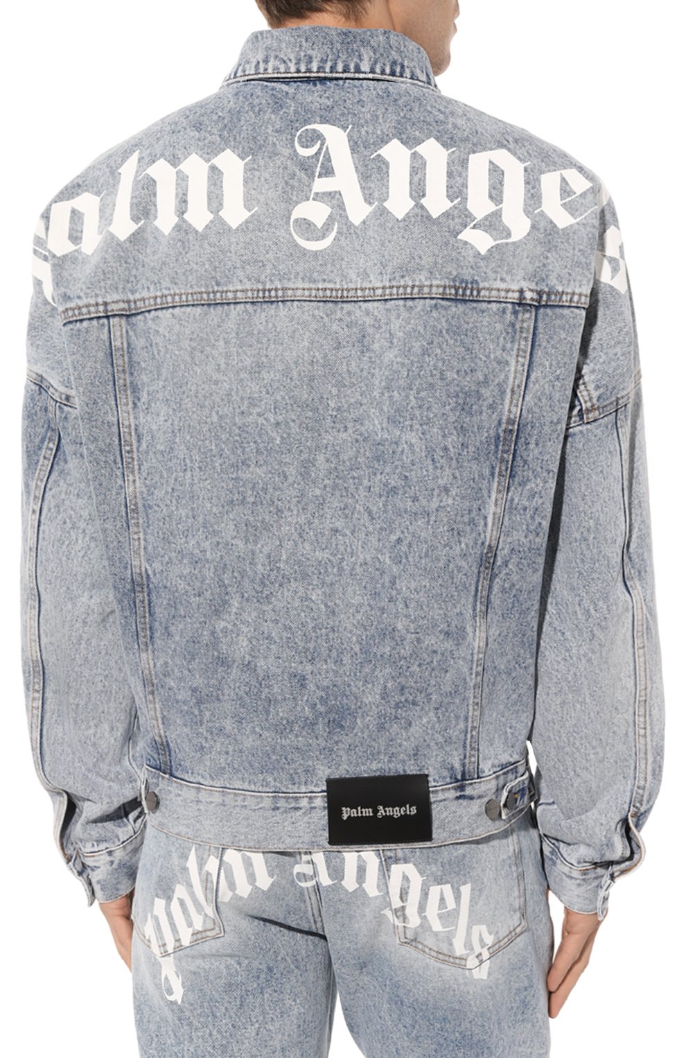 Джинсовая куртка PALM ANGELS, арт. PMYE006C99DEN0024001, фото 4