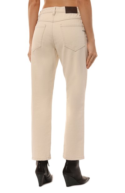 Джинсы BRUNELLO CUCINELLI бежевого цвета по цене 99500 руб., арт. MB030P5847, фото 4 Джинсы BRUNELLO CUCINELLI, арт. MB030P5847, фото 4