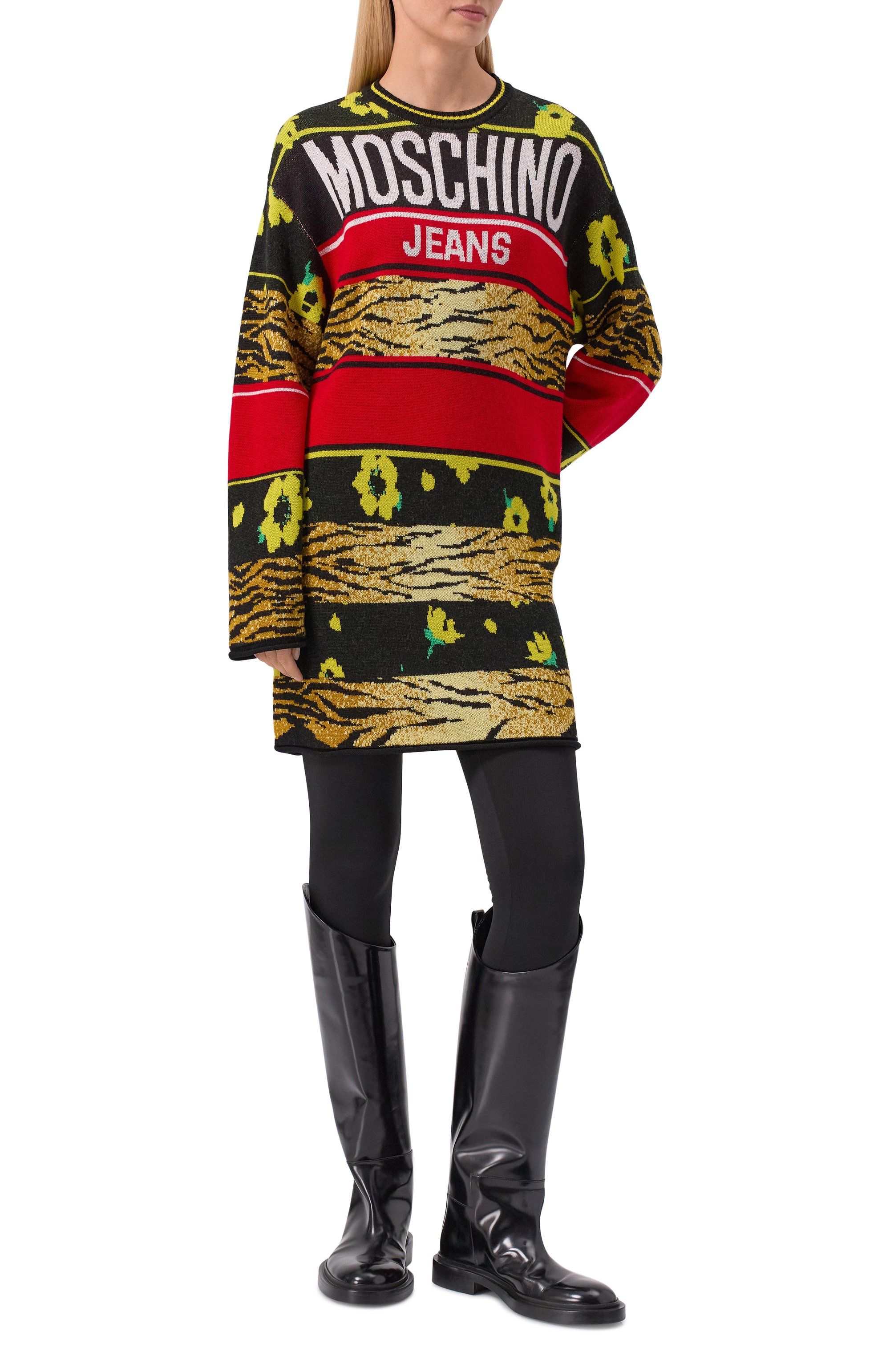 Шерстяное платье M05CH1NO JEANS, арт. A0495/8212, фото 2