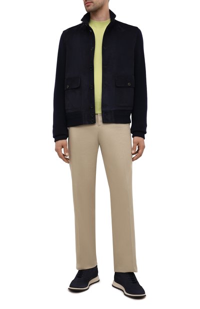 Кожаные кроссовки GIORGIO ARMANI, арт. X2X150/XF572, фото 2