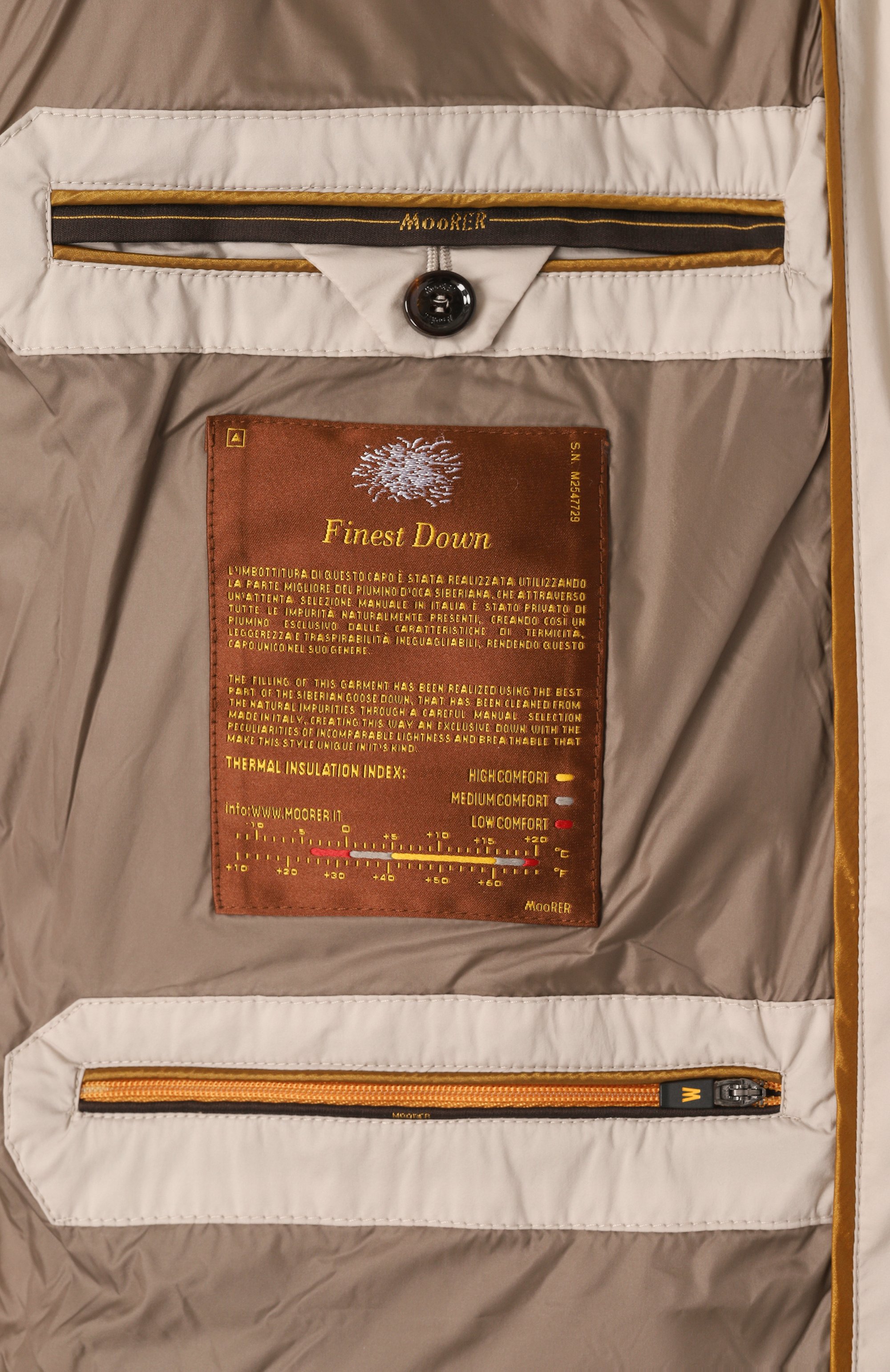 Пуховая куртка aloisio-s3 MOORER, арт. AL0ISI0-S3, фото 7