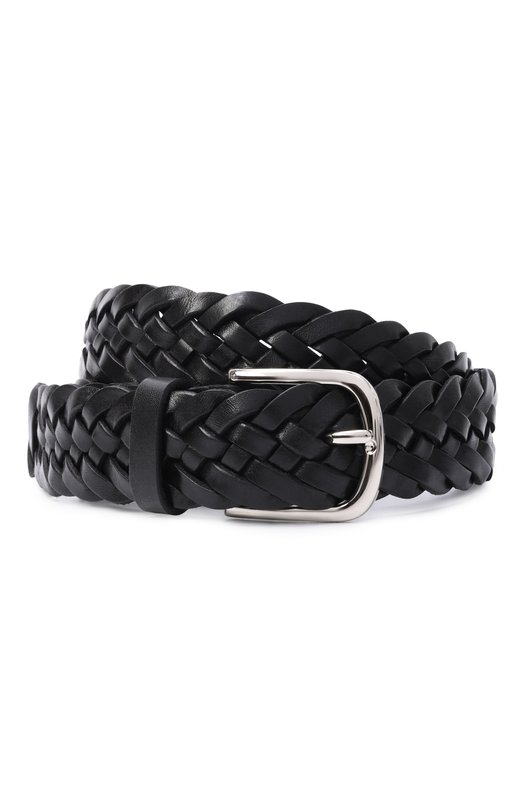 Кожаный ремень Barrett 23B607.3/INTRECCI0 FL Чёрный 23B607.3/INTRECCI0 FL