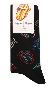 Детские носки HAPPY SOCKS разноцветного цвета, арт. KRLS01 | Фото 1 (Материал: Текстиль, Хлопок; Кросс-КТ: Носки; Материал сплава: Проставлено; Нос: Не проставлено; Мальчики Кросс-КТ: Носки)