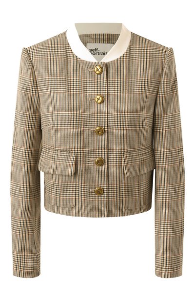 Женский жакет SELF-PORTRAIT, арт. RS25-090JA-BR