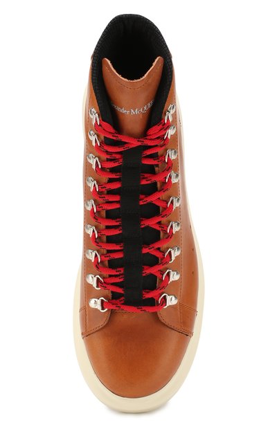 Кожаные ботинки ALEXANDER MCQUEEN, арт. 604247/WHRWD, фото 5