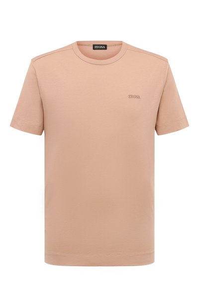 Мужская хлопковая футболка ZEGNA, арт. UD360A7/D760