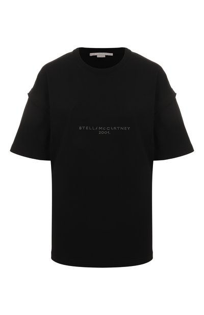 Женская хлопковая футболка STELLA MCCARTNEY, арт. 6J0071/3SPW87