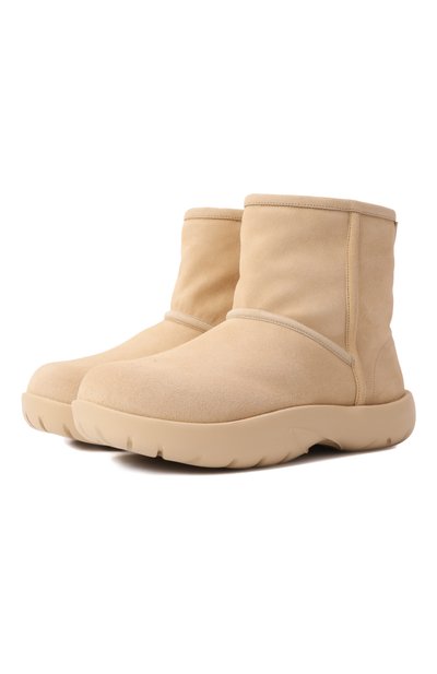 Женские замшевые ботинки snap BOTTEGA VENETA, арт. 763873 V1NY1