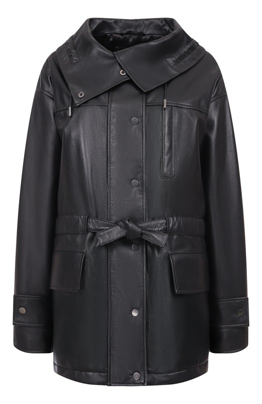 Кожаная парка MVST M25.1PW.L005/NEW PARIS Чёрный M25.1PW.L005/NEW PARIS