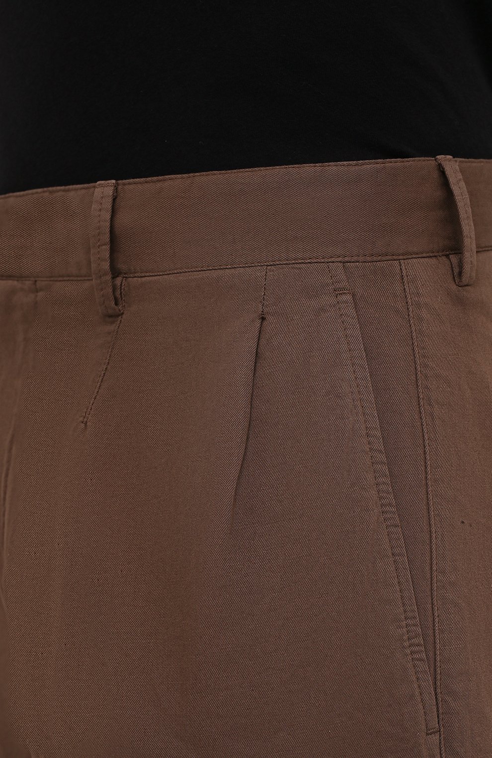 Шорты из хлопка и льна ZEGNA, арт. UWI37/TB05, фото 5