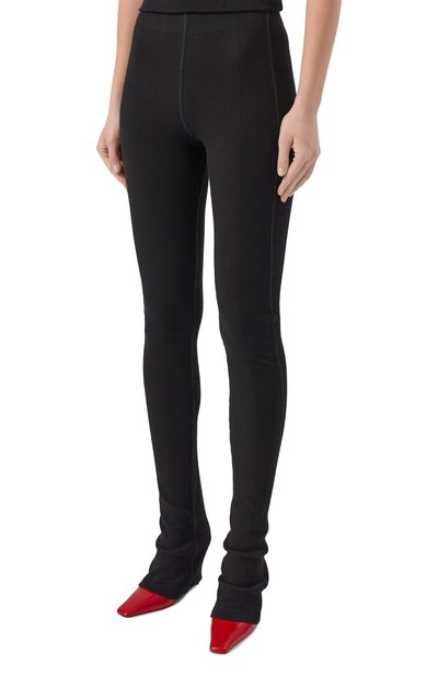 Хлопковые легинсы ARMARIUM черного цвета по цене 59850 руб., арт. ARMFWP016/JE05, фото 3 Хлопковые легинсы ARMARIUM, арт. ARMFWP016/JE05, фото 3