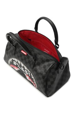 Детская дорожная сумка SPRAYGROUND темно-серого цвета, арт. 910D5958NSZ | Фото 3 (Нос: Не проставлено; Мат�ериал сплава: Проставлено; Материал: Экокожа)