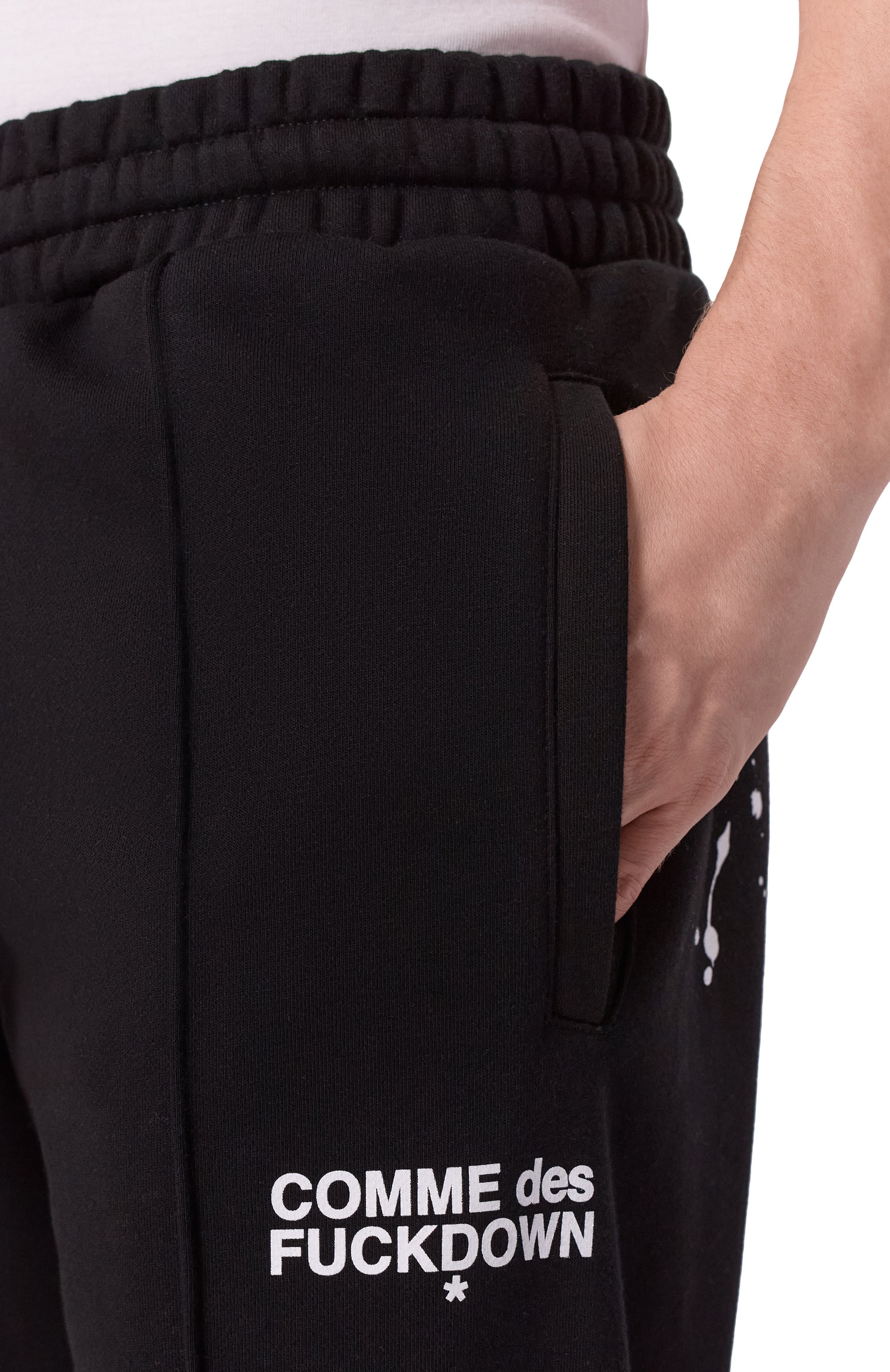 Хлопковые брюки COMME DES FUCKDOWN, арт. CFABM01750, фото 5