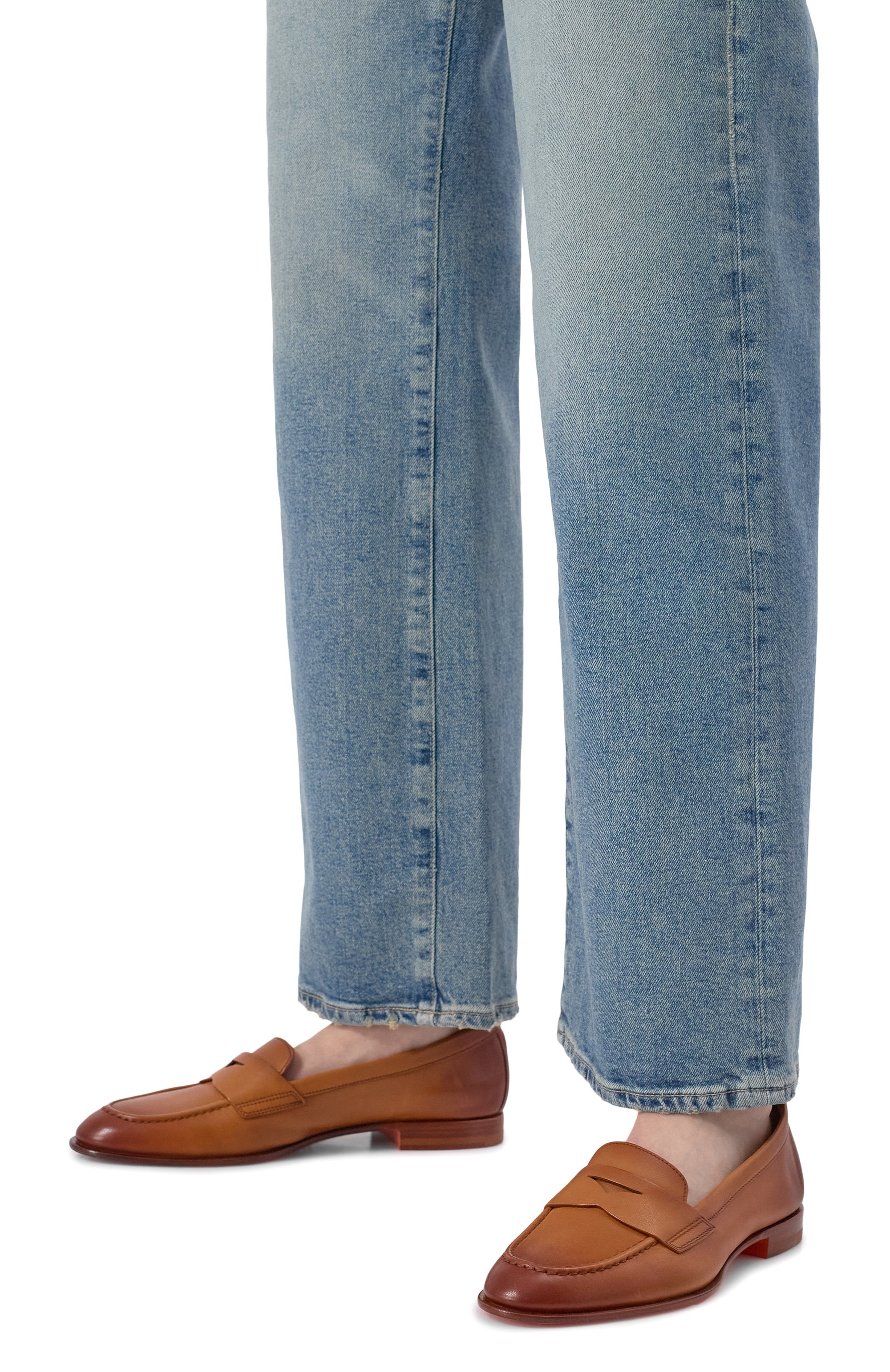 Кожаные пенни-лоферы SANTONI, арт. WUSG59962HAFSLGA, фото 3