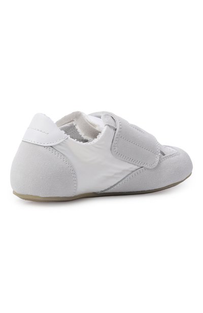 Комбинированные кеды MM6 светло-серого цвета по цене 29050 руб., арт. 82408/VAR1_001, фото 3 Комбинированные кеды MM6, арт. 82408/VAR1_001, фото 3