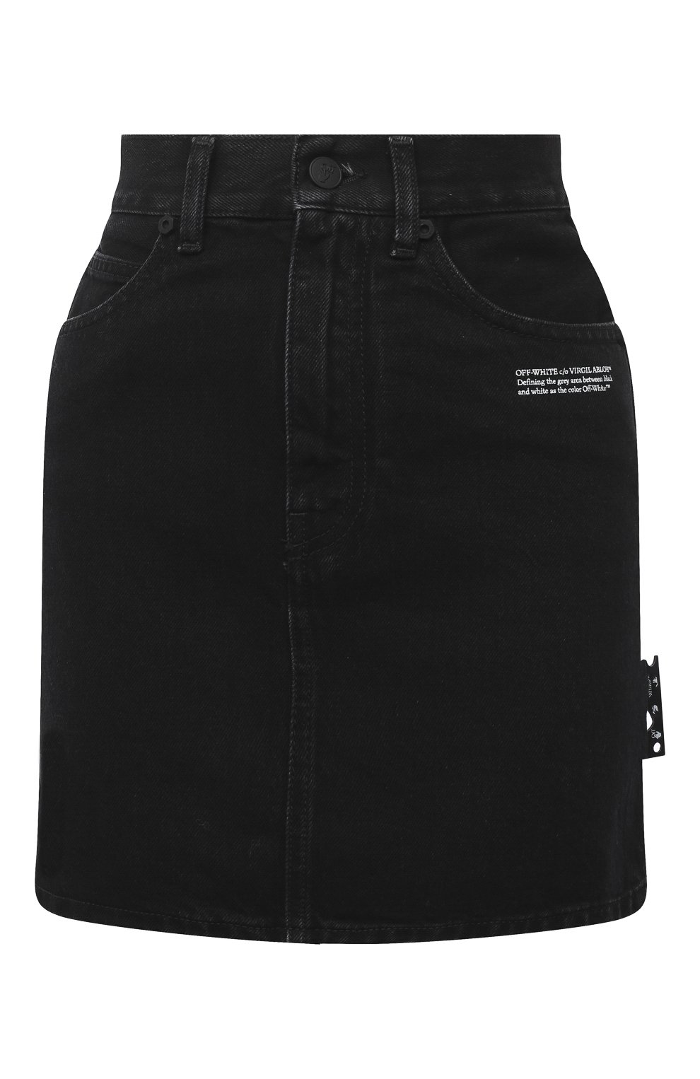 Джинсовая юбка OFF-WHITE, арт. 0WYF005E20DEN0011000, фото 1