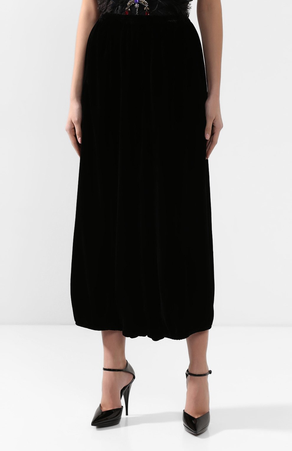 Брюки из смеси вискозы и шелка GIORGIO ARMANI, арт. 9WHPP09B/T01FD, фото 3
