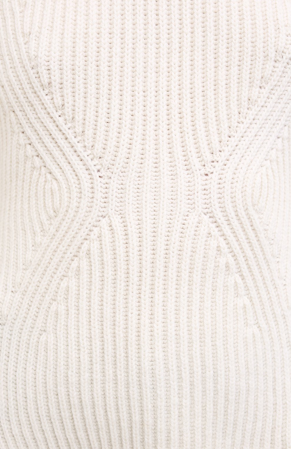 Свитер из шерсти и кашемира ALEXANDER MCQUEEN светло-бежевого цвета по цене 107000 руб., арт. 633692/Q1AQX, фото 6 Свитер из шерсти и кашемира ALEXANDER MCQUEEN, арт. 633692/Q1AQX, фото 6