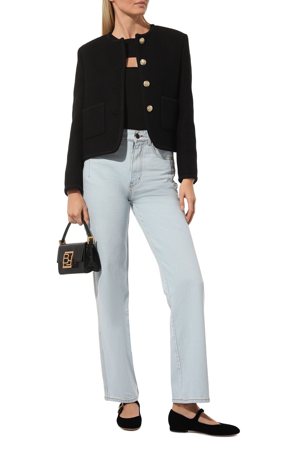 Текстильные балетки mary ribbon GIANVITO ROSSI, арт. G22164.05CU0.VELNER0, фото 2