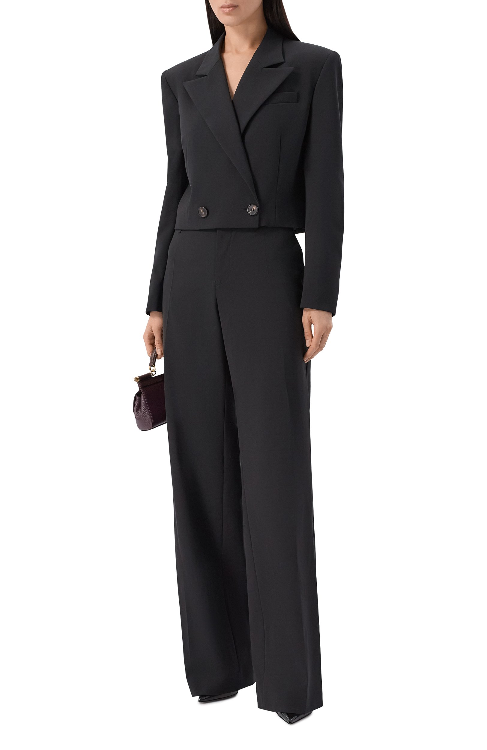 Жакет ELIE SAAB черного цвета по цене 272500 руб., арт. J0266/W0010, фото 2 Жакет ELIE SAAB, арт. J0266/W0010, фото 2